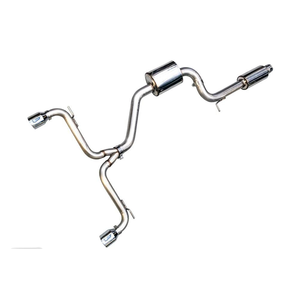 AWE VW MK7 GTI Touring Edition Exhaust - Chrome Silver Tips
